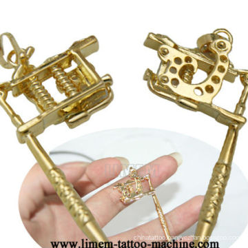 Mini Tattoo Gun Machine Necklace